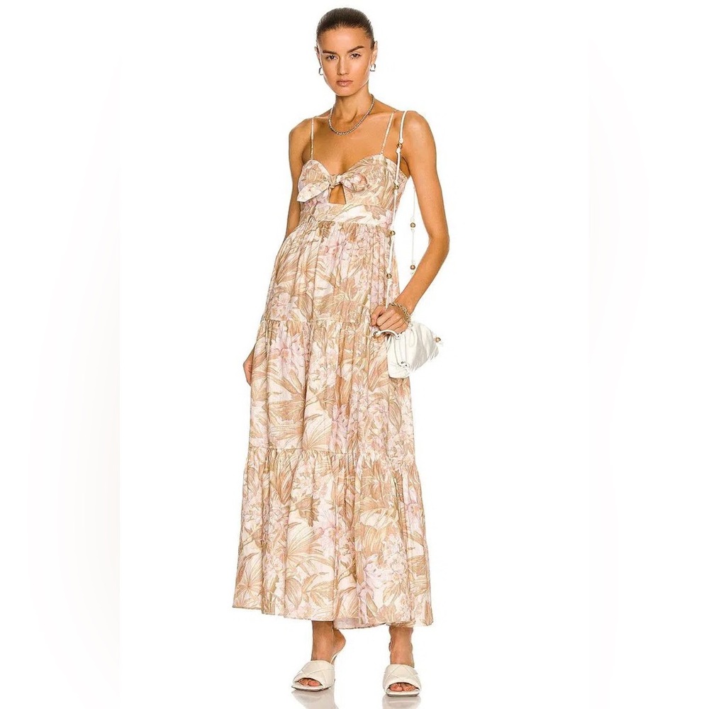 Zimmermann Andie Tie Front Dress